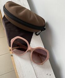 Жіночі модні сонцезахисні рожеві окуляри Fendi 