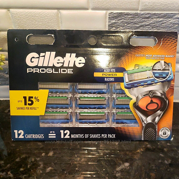 Картриджи Gillette Fusion ProGlide оригинальные лезвия, кассеты для бритья