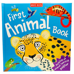 First Animal Book книга про животных, глянец 48 страниц  постер