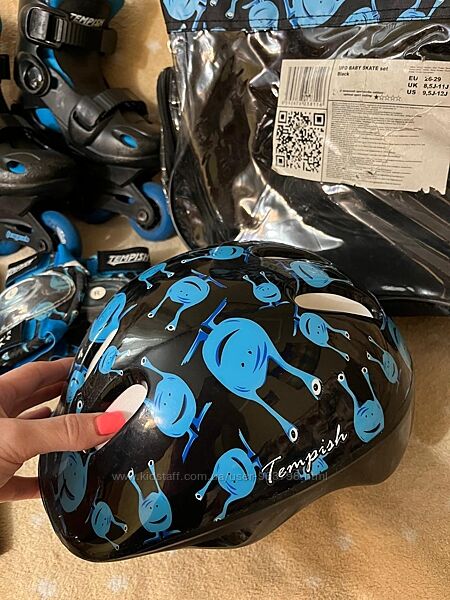 Набір Tempish Ролики розсувні  захист  шолом  рюкзак