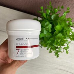 Матирующий защитный крем SPF 15, Christina comodex cream