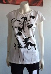 Дизайнерская футболка  США  Lauren Moshi  р 46