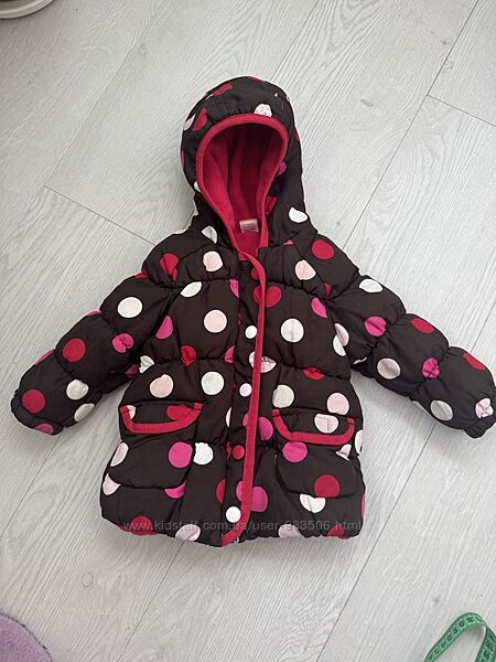 Осіння куртка 68-74 см