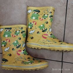 Гумові чоботи 33р 22см 