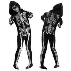 Morphsuits вторая кожа костюм зентай zentai Скелет рост 140-146 cм
