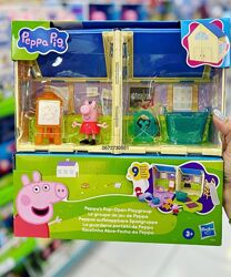 Будинок свинки Пепи, садочок пепи, свинка пеппа, качели пеппы, peppa pig 