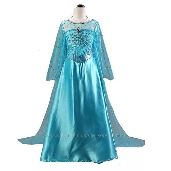 Нереально красивое платье Эльзы. Комплект из 6 единиц