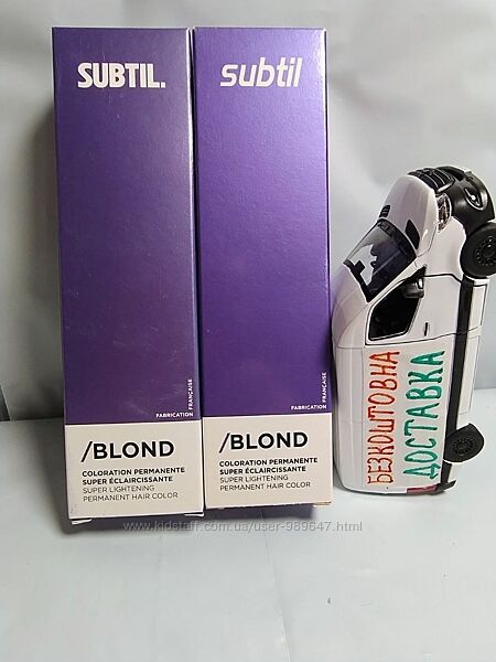 Суперосвітлююча крем-фарба для волосся Ducastel Subtil Blond