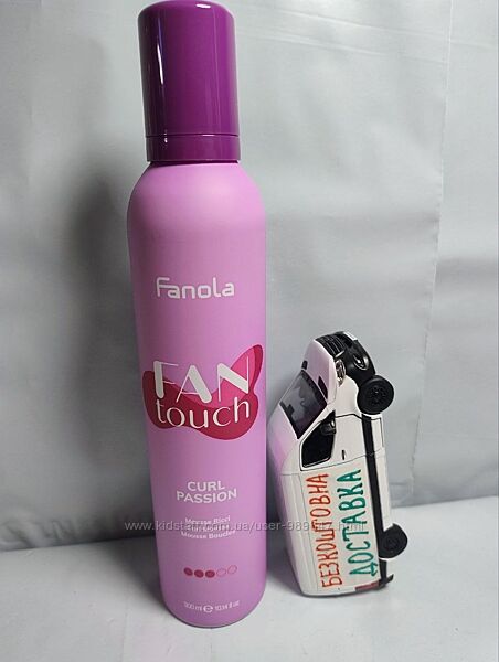 Fanola FANtouch Curl Passion -Мус для визначення локонів середньої фіксації