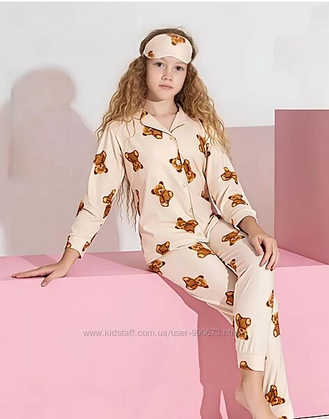 Піжама дівчатам мікробайка Туреччина 134,146