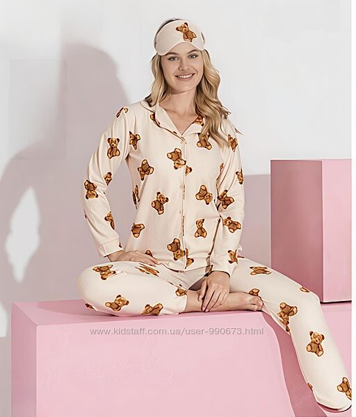 Жіноча піжама мікробайка Туреччина