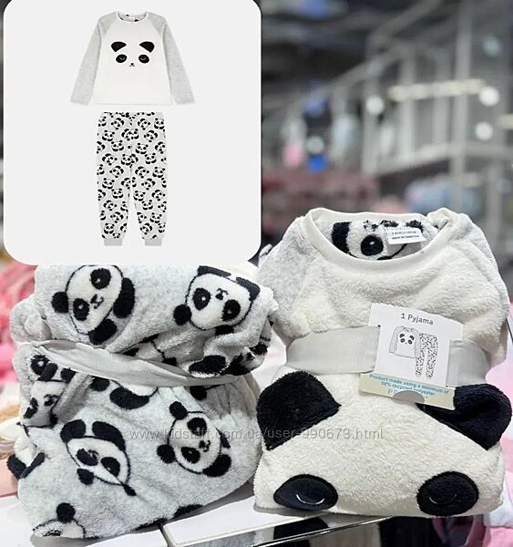 Флісова піжама дівчатам