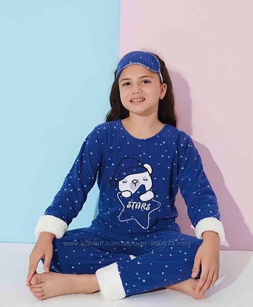Флісова піжама дівчатам