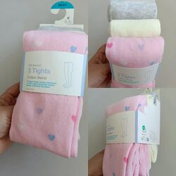 Комлект колготок дівчатам 3 шт Primark 128-134