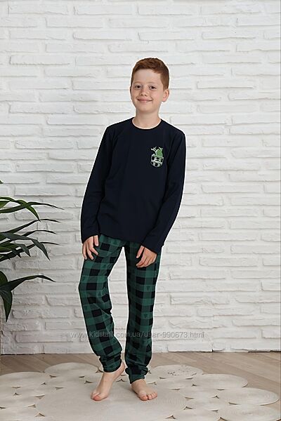 Бавовняна піжама хлопцям 