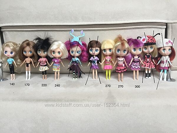 Кукла мини Блайз, подставка Blythe Littlest Pet Shop Hasbro