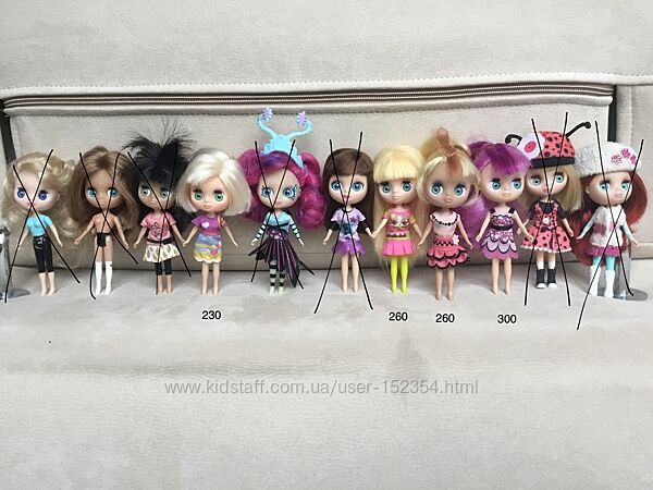 Кукла мини Блайз, подставка Blythe Littlest Pet Shop Hasbro