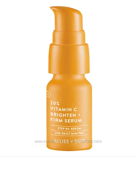 Сироватка для обличчя з вітаміном С Allies Of Skin 20 Vitamin C Brighten 