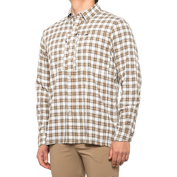 Мужская рубашка Simms BugStopper Shirt UPF 50 Long Sleeve