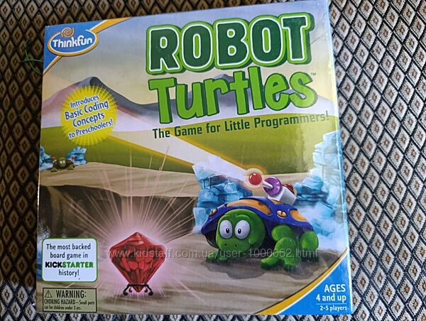 Гра-головоломка Черепашки-роботи ThinkFun Robot Turtles
