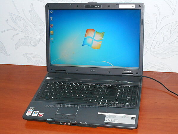 Ноутбук Acer TravelMate 7520 - 17,1 - 2 Ядра - Ram 2Gb - HDD 250Gb - Идеал
