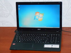Ноутбук Acer Aspire 5552 - 15,6 - 2 Ядра - Ram 2Gb - HDD 500Gb - Идеал
