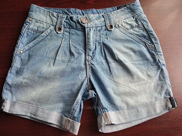 Женские летние шорты джинс б. у. размер W 25