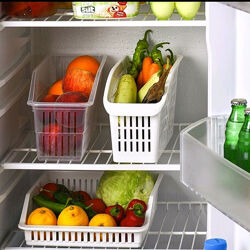 Корзины для продуктов в холодильник.
