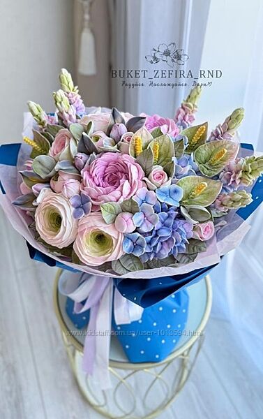  Премиум букет из зефира. Тариф С рецептом Анна Иванова