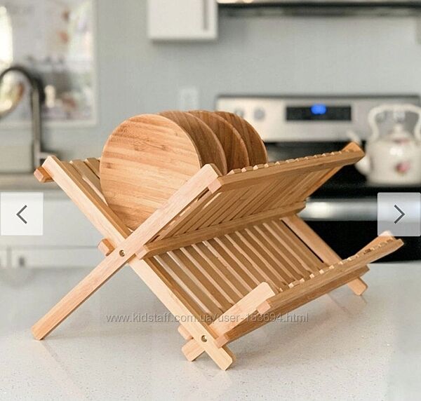 Сушка для посуду бамбук