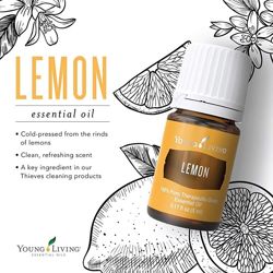 100 натуральное  премиум качества ефирное масло лимона Young Living