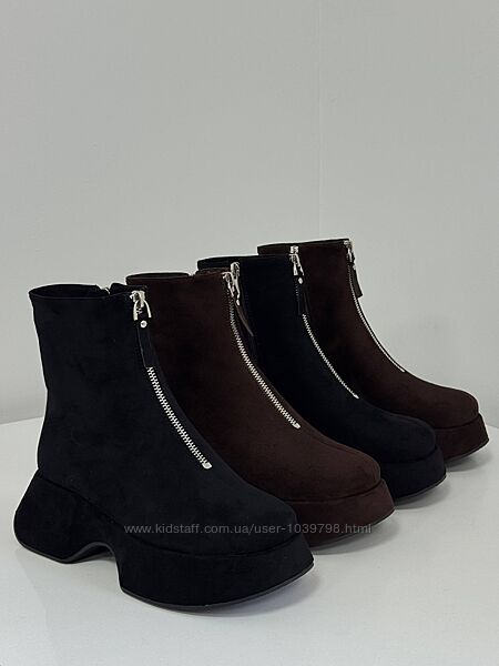 Демісезонні черевики на платформі -Lino Marano-. Два види