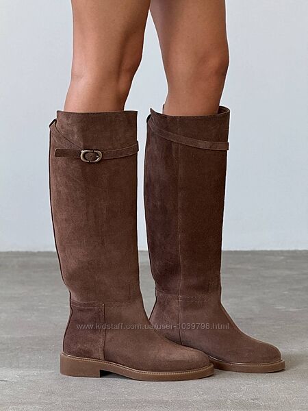 Преміальні демісезонні чоботи - жокейки -Store- Натуральна шкіра. Україна