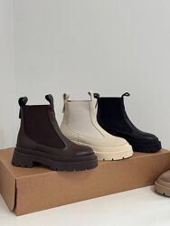 Зимові черевики челсі -Nika-, натуральна шкіра. Палітра кольорів. Україна