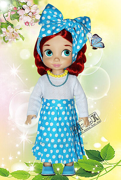 одяг ляльці Disney Animators до 2017года