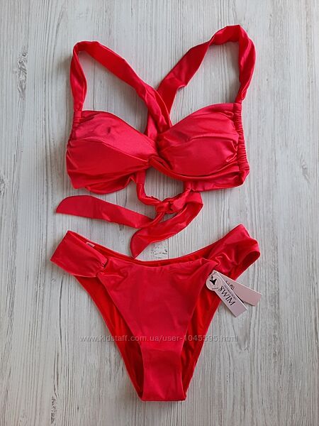 Красный купальник Victorias secret оригинал мягкая чашка без пушапа M S
