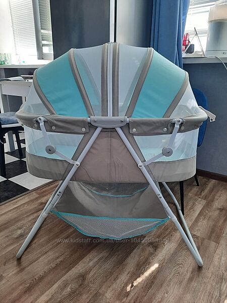 Детская складная дорожная кроватка люлька 0-6 мес кровать вес 5.9 кг