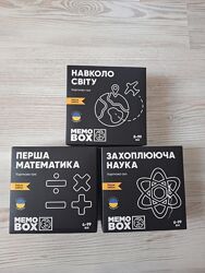 Игры JoyBand MemoBox Delux первая математика, мир, наука.