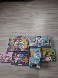 Наборы Tookyland водная раскраска, рисование штампами, проэктор, витраж.