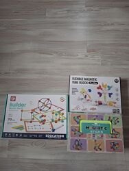 Магнитные конструкторы и строительные блоки Geomakers.