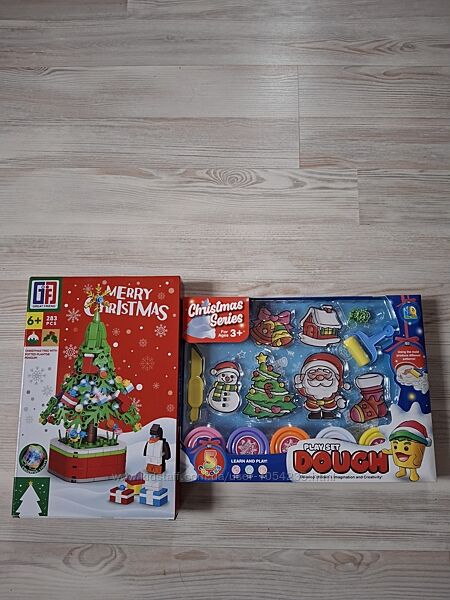 Новорічні набори конструктор, підвіски.