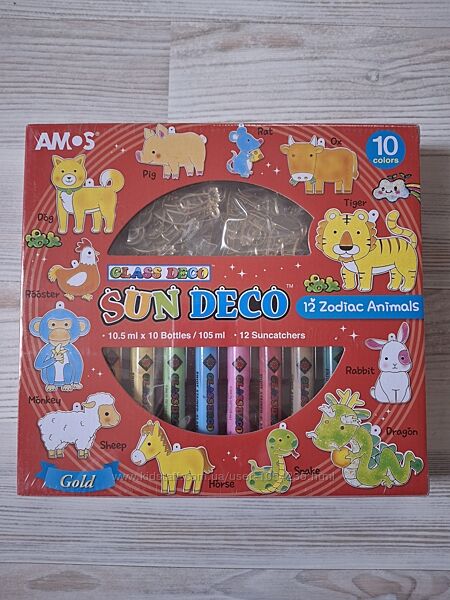 Витражи Животные.