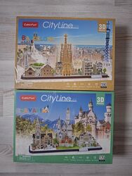 3D пазлы CubicFun City Line.