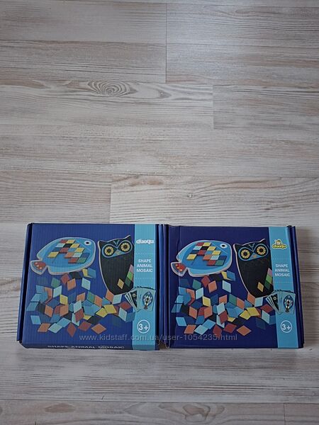 Деревянная мозаика Рыбка и Сова