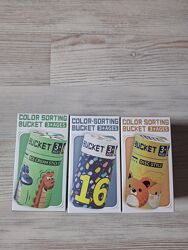 Сортировочные банки палочки, кружочки.