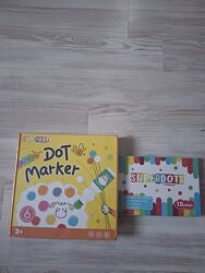Набор Тотечное рисование и Точечные маркеры.