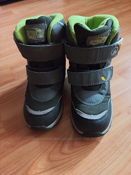 Зимние термоботинки B&G, р.30