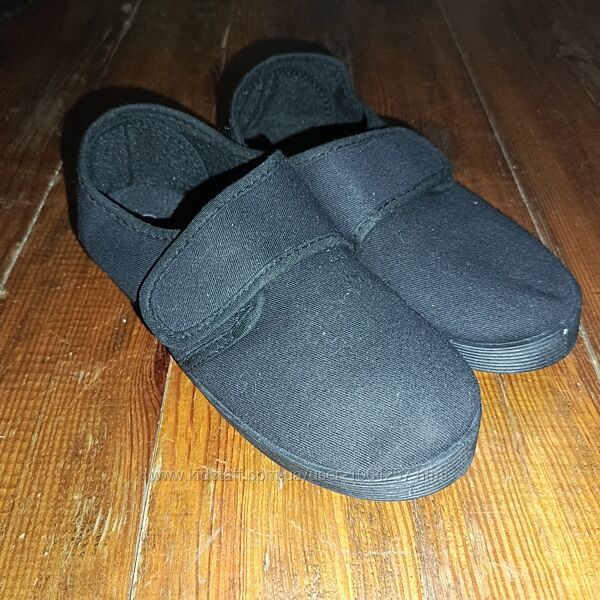 Тапочки для дівчинки, змінне взуття, мокасини текстиль на дівчинку