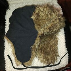 Зимова шапка ушанка, хутряна шапка ушанка 