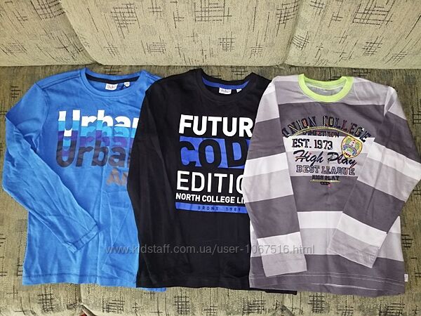 Комплект три реглана, джемпера для мальчика